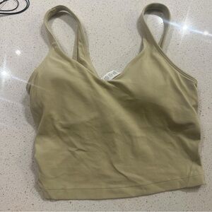 lululemon athletica Tan Sports Bra